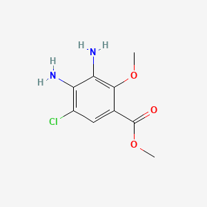 Methyl 3,4-diamino-5-chloro-2-methoxybenzoate