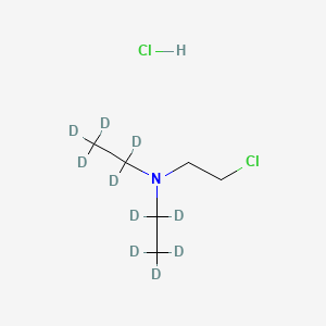 2-Chloro-N,N-diethylethylamine-d10 Hydrochloride
