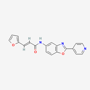 molecular formula C19H13N3O3 B5700458 SW157765 