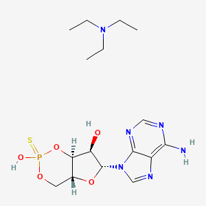 molecular formula C16H27N6O5PS B570093 Sp-cAMPS CAS No. 151837-09-1