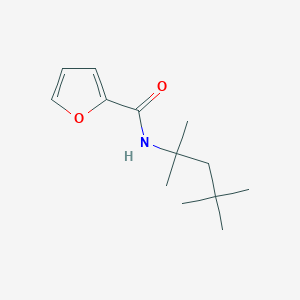 molecular formula C13H21NO2 B5700943 N-(2,4,4-trimethylpentan-2-yl)furan-2-carboxamide 