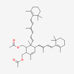 molecular formula C44H64O4 B570131 Kitol Diacetate CAS No. 13828-13-2