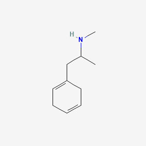 molecular formula C10H17N B570139 1-(1,4-Cyclohexadienyl)-2-methylaminopropane CAS No. 855312-71-9