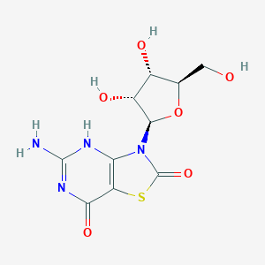 molecular formula C10H12N4O6S B057017 异腺苷 CAS No. 122970-40-5