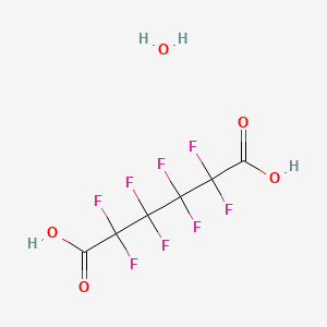 molecular formula C6H4F8O5 B570205 全氟己二酸水合物 CAS No. 123334-02-1