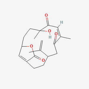 molecular formula C20H26O5 B570212 茜草素 CAS No. 118025-71-1