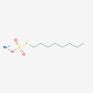 molecular formula C7H4NNaO7S2 B570224 Sodium S-octyl sulfurothioate CAS No. 1426397-73-0