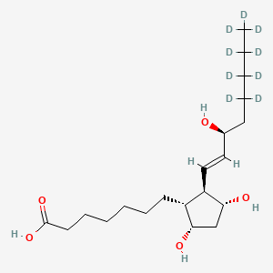 molecular formula C20H36O5 B570225 Prostaglandin F1a-d9 