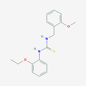 N-(2-ethoxyphenyl)-N'-(2-methoxybenzyl)thiourea