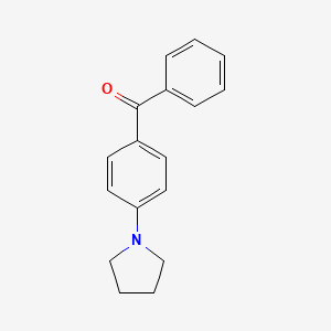 phenyl[4-(1-pyrrolidinyl)phenyl]methanone