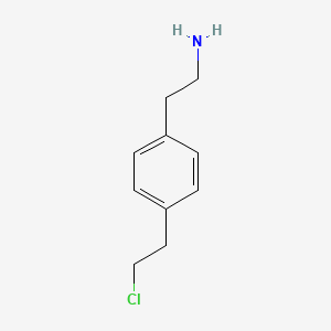 2-(4-(2-Chloroethyl)phenyl)ethanamine