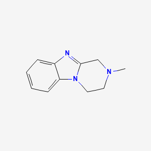2-Methyl-1,2,3,4-tetrahydropyrazino[1,2-a]benzimidazole