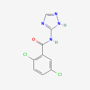 molecular formula C9H6Cl2N4O B5702521 2,5-dichloro-N-(1H-1,2,4-triazol-5-yl)benzamide CAS No. 694445-96-0