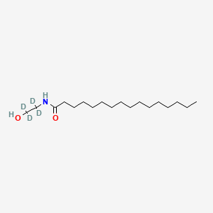 molecular formula C18H37NO2 B570261 Palmitoylethanolamide-d4 