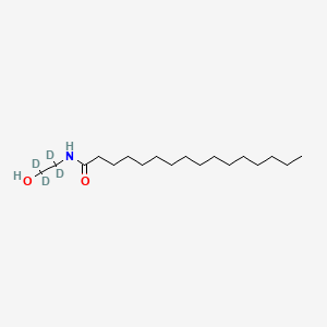 molecular formula C18H37NO2 B570261 Palmitoylethanolamide-d4 CAS No. 946524-34-1