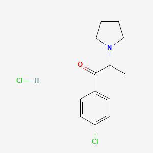 4'-Chloro-alpha-pyrrolidinopropiophenone Hydrochloride