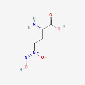 (Z)-[(3S)-3-amino-3-carboxypropyl]-hydroxyimino-oxidoazanium
