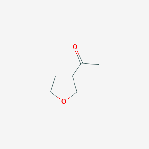 molecular formula C6H10O2 B057030 1-(Oxolan-3-yl)ethan-1-one CAS No. 114932-86-4