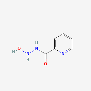 molecular formula C6H7N3O2 B570302 N'-hydroxypyridine-2-carbohydrazide CAS No. 125309-40-2