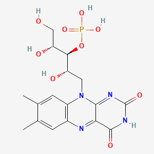 molecular formula C17H21N4O9P B570324 Unii-vnb7M8E3AL CAS No. 80400-93-7
