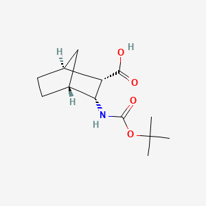 (1S,2S,3R,4R)-rel-3-((tert-Butoxycarbonyl)amino)bicyclo[2.2.1]heptane-2-carboxylic Acid