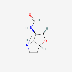 molecular formula C8H12N2O2 B570350 N-Formylnorloline CAS No. 61391-10-4