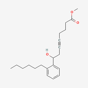molecular formula C21H30O3 B570369 CAY10514 CAS No. 868526-38-9