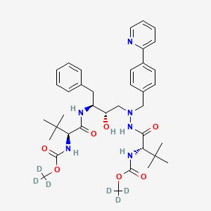 molecular formula C38H52N6O7 B570378 阿扎那韦-d6 CAS No. 1092540-50-5
