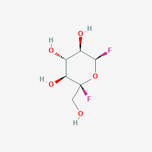 molecular formula C6H10F2O5 B057039 5-Fluoro-alpha-d-glucopyranosyl fluoride CAS No. 173349-22-9