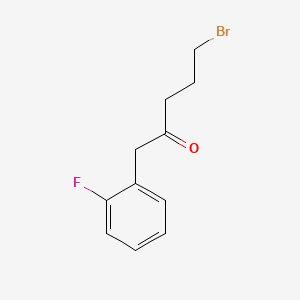 5-Bromo-1-(2-fluorophenyl)-2-pentanone