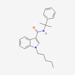 molecular formula C23H28N2O B570429 Cumyl-PICA CAS No. 1400742-32-6