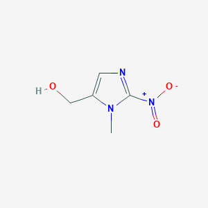 molecular formula C5H7N3O3 B057044 (1-甲基-2-硝基-1H-咪唑-5-基)甲醇 CAS No. 39070-14-9