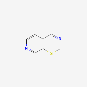 molecular formula C7H6N2S B570449 2H-Pyrido[4,3-e][1,3]thiazine CAS No. 119504-50-6