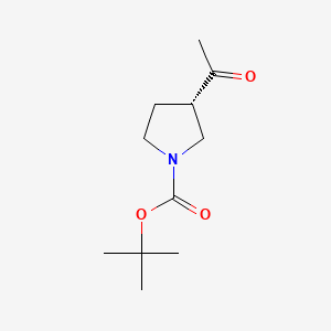 tert-Butyl (3S)-3-acetylpyrrolidine-1-carboxylate