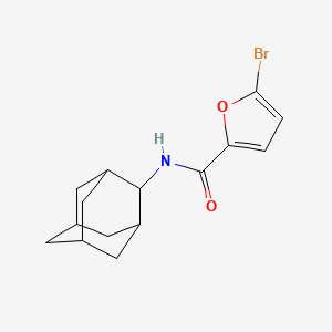 molecular formula C15H18BrNO2 B5704616 N-(ADAMANTAN-2-YL)-5-BROMOFURAN-2-CARBOXAMIDE 