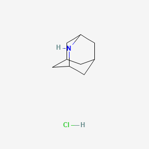 molecular formula C9H16ClN B570468 2-Azaadamantane hydrochloride CAS No. 3015-17-6