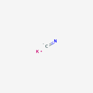 molecular formula KCN<br>CKN B057048 Potassium cyanide CAS No. 151-50-8