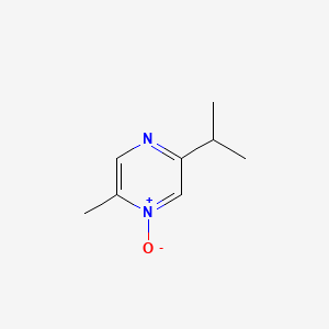molecular formula C8H12N2O B570486 5-Isopropyl-2-methylpyrazine 1-oxide CAS No. 116513-24-7