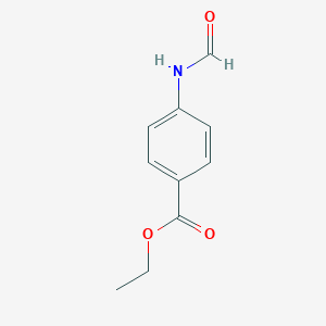 molecular formula C10H11NO3 B057050 Ethyl 4-formamidobenzoate CAS No. 5422-63-9