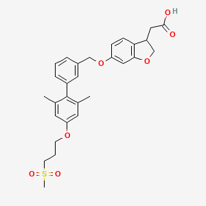molecular formula C29H32O7S B570506 rac-TAK-875 CAS No. 1390641-84-5