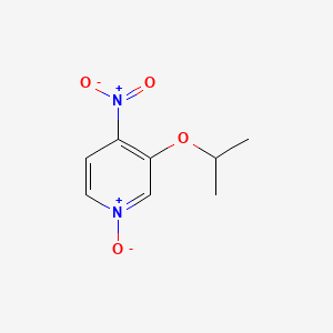 3-Isopropoxy-4-nitropyridine 1-oxide