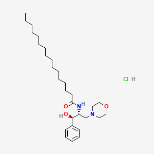 molecular formula C29H51ClN2O3 B570515 DL-Ppmp CAS No. 139974-41-7