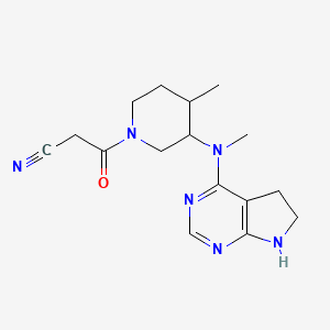 molecular formula C16H22N6O B570531 托法替尼杂质 CAS No. 1640972-35-5
