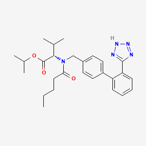 molecular formula C27H35N5O3 B570545 Valsartan Isopropyl Ester CAS No. 1245820-09-0