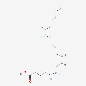 molecular formula C20H34O2 B057055 eicosa-5Z,8Z,14Z-trienoic acid CAS No. 90105-02-5