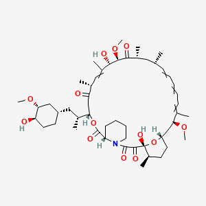 molecular formula C51H79NO13 B570576 28-Epirapamycin CAS No. 253431-35-5