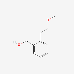 B570593 [2-(2-Methoxyethyl)phenyl]methanol CAS No. 119367-72-5