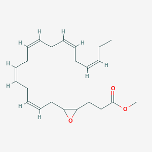 molecular formula C23H34O3 B570627 4(5)-EpDPE methyl ester CAS No. 121818-29-9