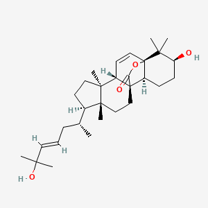 molecular formula C30H46O4 B570629 Karavilagenin D 