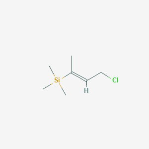 ((E)-3-Chloro-1-methylpropenyl)trimethylsilane